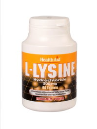 HEALTH AID L-Lysine 500 mg, 60 comprimés