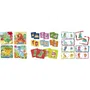 Lisciani Giochi Carotina Baby Dinoland 3 in 1 - Jeu éducatif avec puzzles, mémo et associations pour enfants de 1 à 4 ans - Développe la logique, dextérité et mémoire