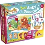 Lisciani Giochi Carotina Baby Dinoland 3 in 1 - Jeu éducatif avec puzzles, mémo et associations pour enfants de 1 à 4 ans - Développe la logique, dextérité et mémoire