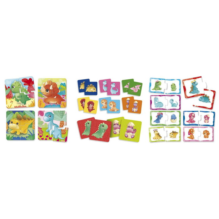 Lisciani Giochi Dinoland Carotina Baby 3 en 1 Lisciani Giochi Dinoland Carotina Baby 3 en 1