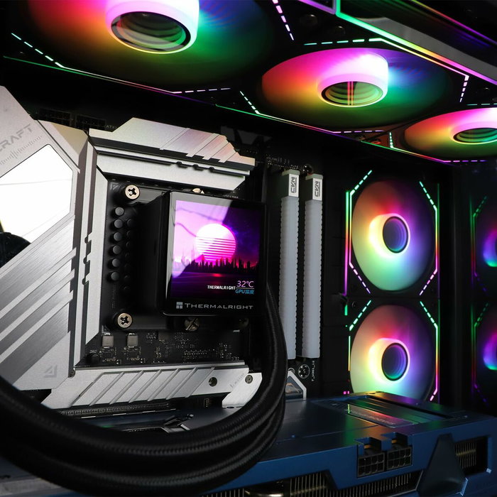 Thermalright TL-M12-S - Ventilateur 120 mm avec LED ARGB - Noir