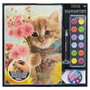 Nice Diario Cristal Art Diamantiny Surti 4 Réalisation de Mosaïques 3D 32x32x2,4cm - Modèles Variés