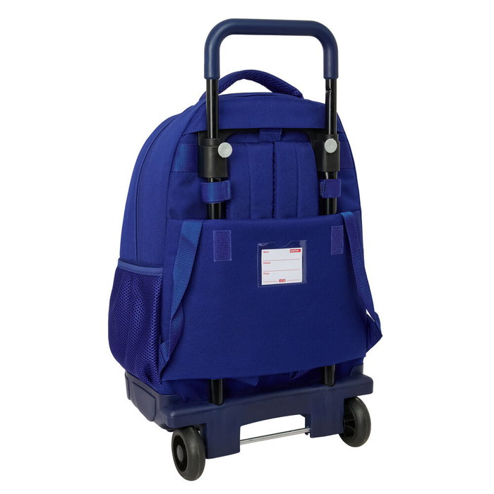 Safta Sac à dos avec roues Compact Extractible 33x45x22cm