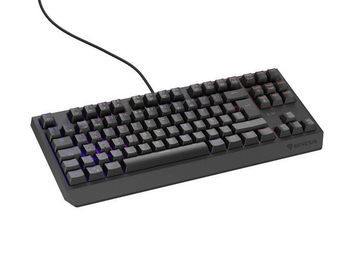 Genesis Thor 230 Clavier Gaming Mécanique TKL RGB AZERTY Espagnol Noir USB Genesis Thor 230 Clavier Gaming Mécanique TKL RGB AZERTY Espagnol Noir USB