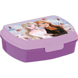 Boîte à Sandwich Frozen Multicouleur Plastique Rectangulaire