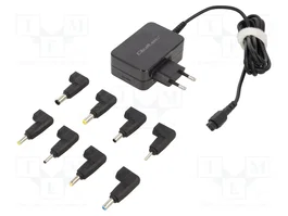 QOLTEC Alimentation pour ordinateurs portables 30W 2,37A