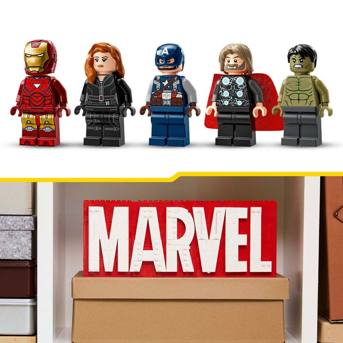 LEGO Marvel 76313 Logo MARVEL et ses super-héros
