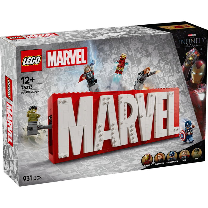 LEGO Marvel 76313 Logo MARVEL et ses super-héros