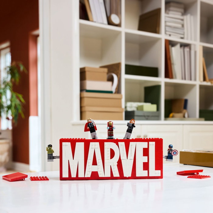 LEGO Marvel 76313 Logo MARVEL et ses super-héros