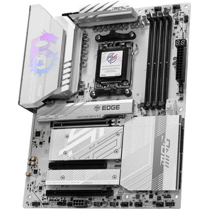MSI MPG B850 EDGE TI WIFI White ATX AMD B850 DDR5