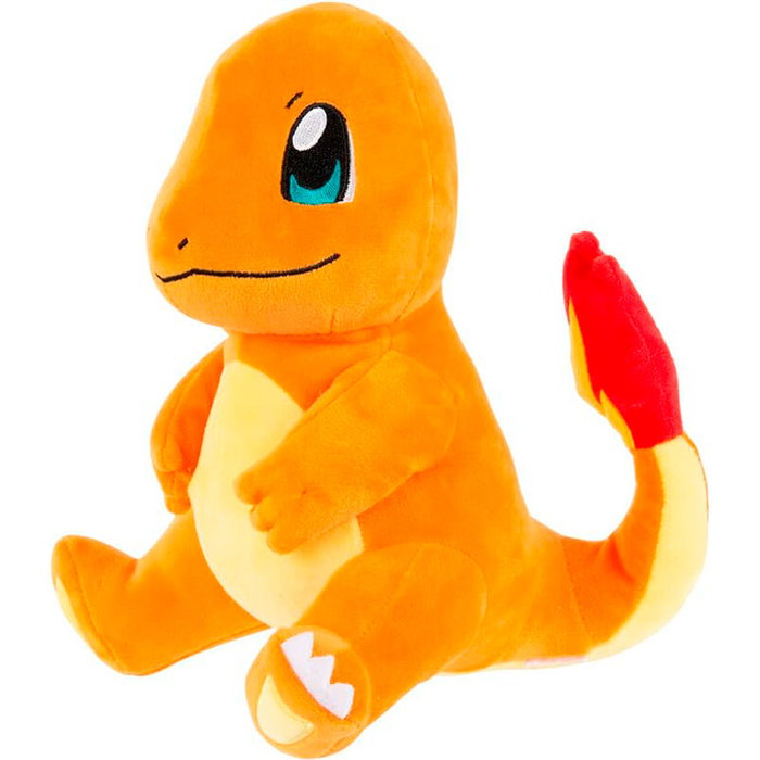 JAZWARES Peluche Charmander Pokemon 22 cm, Figurine en Peluche Souple JAZWARES Peluche Charmander Pokemon 22 cm, Figurine en Peluche Souple