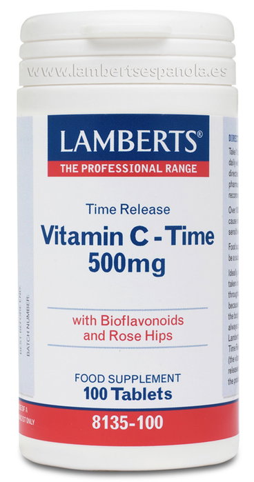 LAMBERTS Vitamine C 500 mg à libération soutenue LAMBERTS Vitamine C 500 mg à libération soutenue