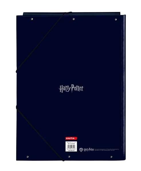 Safta Carpeta Captain - Chemise à 3 rabats Harry Potter 26x33,5x2,5 cm - Produit en espagnol
