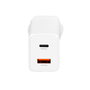 MAURER Adaptateur de charge rapide double port USB-A et USB-C 33W