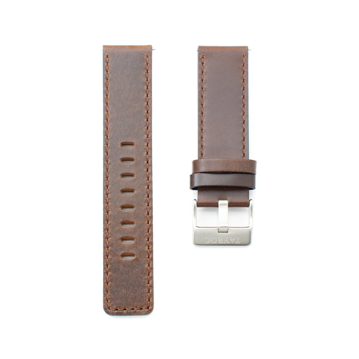 Tayroc Bracelet de montre TY85 Marron 22mm Tayroc Bracelet de montre TY85 Marron 22mm