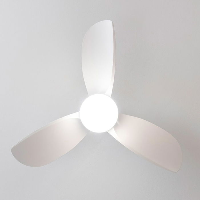 Ventilateur de Plafond avec Lumière Cecotec EnergySilence Aero 3050 Blanc 35 W