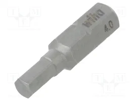 WIHA Embout de tournevis Allen HEX 4mm 25mm 1/4 pol.