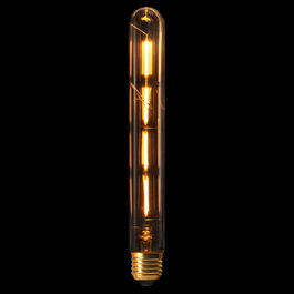 Home Deco Factory Ampoule Tube LED Filament Ambrée E27