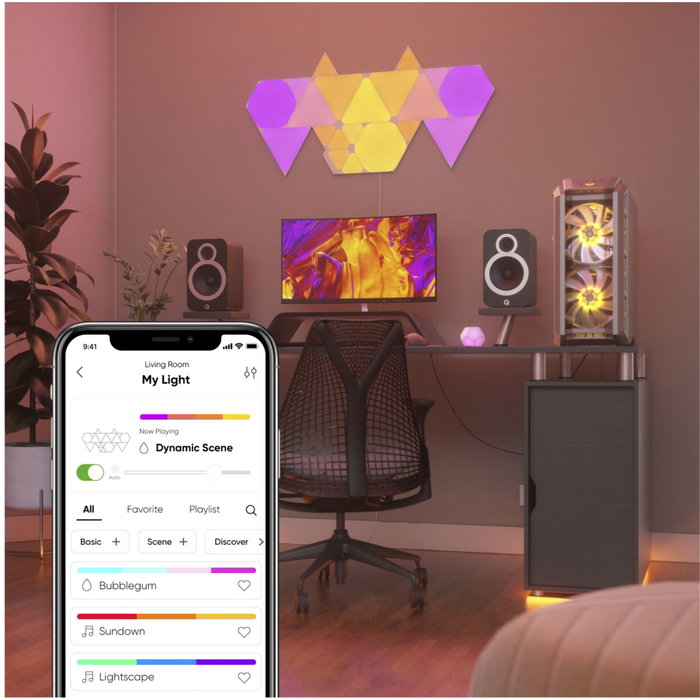 Nanoleaf Shapes Triangles Expansion Pack 3PK Nanoleaf Shapes Triangles Expansion Pack 3PK
