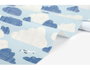 Dailylike Tissu en coton Oxford azure sky pour enfants, 1,50m x 3m