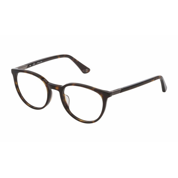 Monture de Lunettes Homme Police VPL883N510722 Marron Ø 51 mm Monture de Lunettes Homme Police VPL883N510722 Marron Ø 51 mm