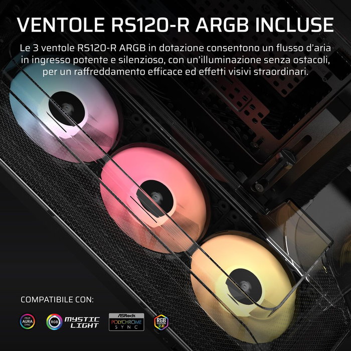Corsair AIR 5400 RS-R ARGB Noir Corsair AIR 5400 RS-R ARGB Noir