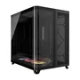 Corsair AIR 5400 RS-R - Boîtier PC Gamer Mid-Tower Noir avec Façade en Verre Trempé et 4 Ventilateurs ARGB à Rotor Inversé - Refroidissement Triple Chambre