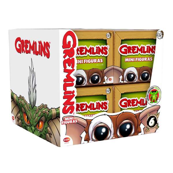 Bizak Figuras Coleccionables Gremlins - Figurines de Collection Gremlins 6 cm Modèles Assortis Langue Espagnol