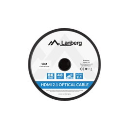 Lanberg Câble HDMI 2.1 AOC 10m 8K Noir