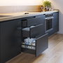 Emuca Kit Tiroir extérieur Vertex 450mm Gris anthracite