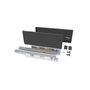 Emuca Kit Tiroir extérieur Vertex 450mm Gris anthracite