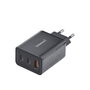 Intenso Chargeur mural GaN W65ACC 2x USB Type-C et 1x USB Type-A 65W