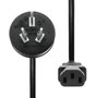 ProXtend Câble d'alimentation Australia vers C13, 2 m, Noir