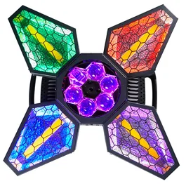 ALGAMLIGHT Proyector LED giratorio multiefectos noir