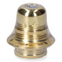F-Line Porte-ampoule E27 métallique doré, 100 W 250 V, Ø60 x 40 mm