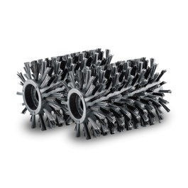 Karcher Lot de 2 brosses-rouleaux pour nettoyeur de terrasse PCL 4, surfaces bois et composite