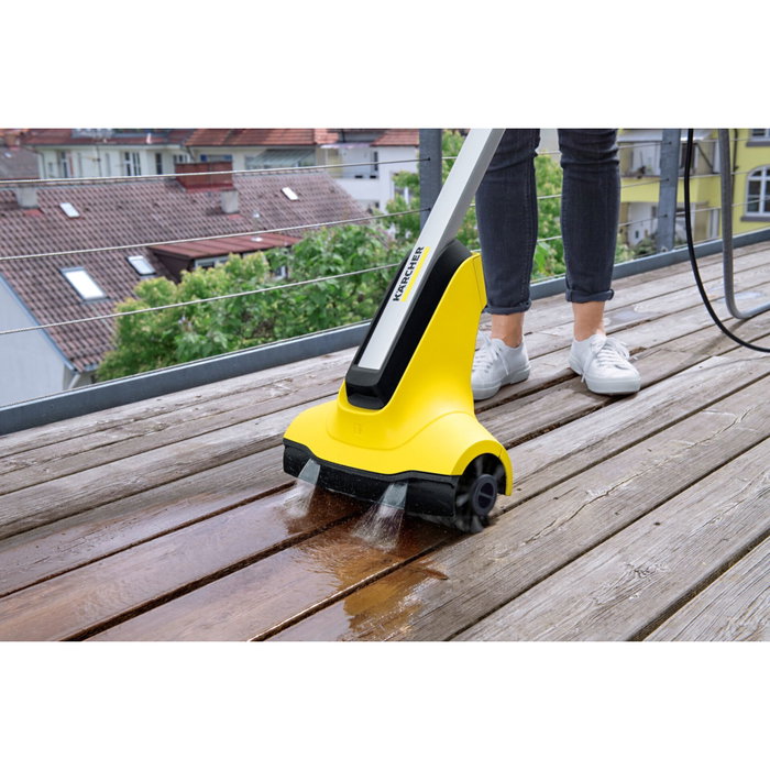 Karcher Lot de 2 brosses-rouleaux pour nettoyeur de terrasse PCL 4, surfaces bois et composite Karcher Lot de 2 brosses-rouleaux pour nettoyeur de terrasse PCL 4, surfaces bois et composite
