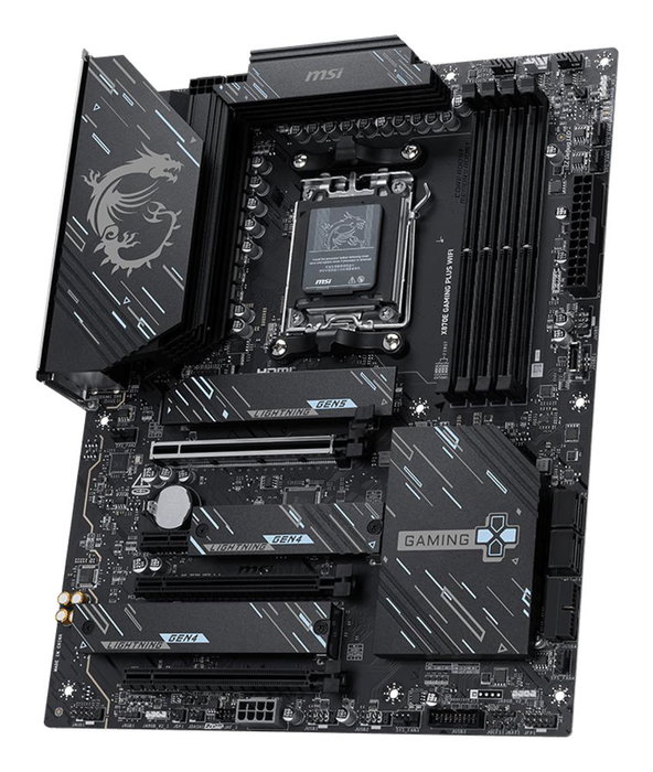 MSI Placa Base MPG X870E Gaming Carte Mère AMD AM5 DDR5 Wi-Fi 7 Bluetooth 5.4 MSI Placa Base MPG X870E Gaming Carte Mère AMD AM5 DDR5 Wi-Fi 7 Bluetooth 5.4