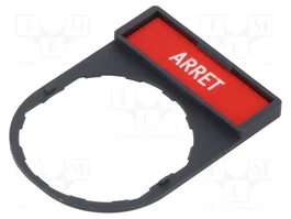 SCHNEIDER ELECTRIC Tableau de description Harmony XB4 22mm noir, rouge