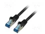 GOOBAY Câble Ethernet Patch Cord S/FTP Cat 6a RJ45 30m