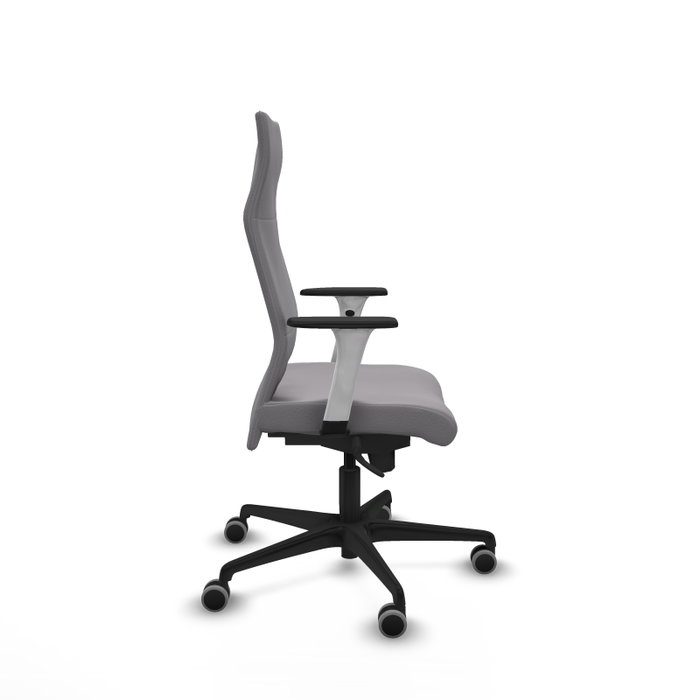 Piqueras Y Crespo Fauteuil Albacete Gris avec mécanisme Sincro et bras ByN Piqueras Y Crespo Fauteuil Albacete Gris avec mécanisme Sincro et bras ByN
