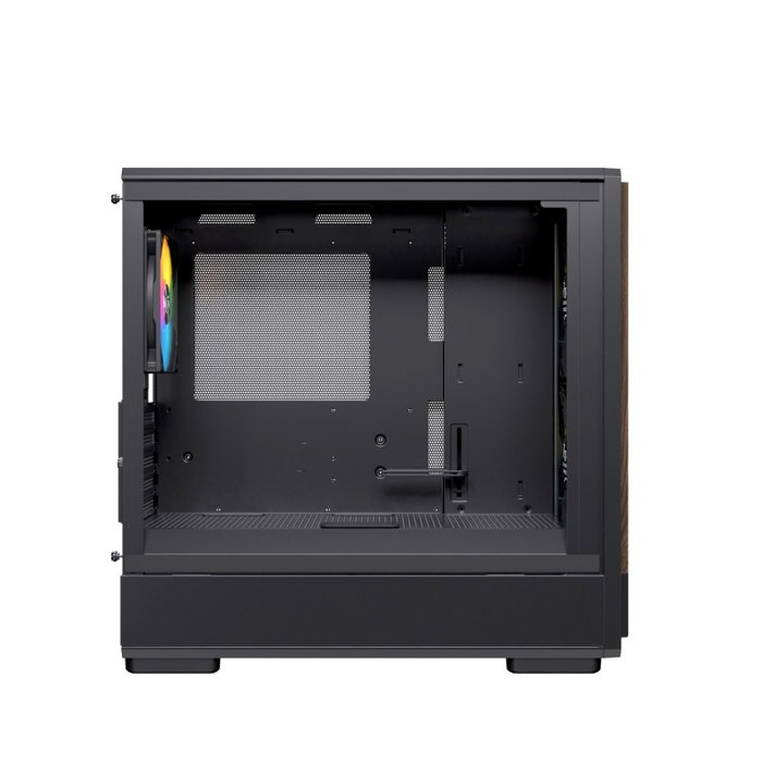 Einarex PM400 Boîtier PC Gaming micro-ATX Semitorre avec Ventilateurs RGB Noir et Panneau en Verre Trempé Einarex PM400 Boîtier PC Gaming micro-ATX Semitorre avec Ventilateurs RGB Noir et Panneau en Verre Trempé