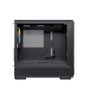 Einarex PM400 Boîtier PC Gaming micro-ATX Semitorre avec Ventilateurs RGB Noir et Panneau en Verre Trempé