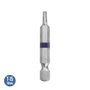 WOLFPACK LINEA PROFESIONAL Embout pour vis long Torx T-15
