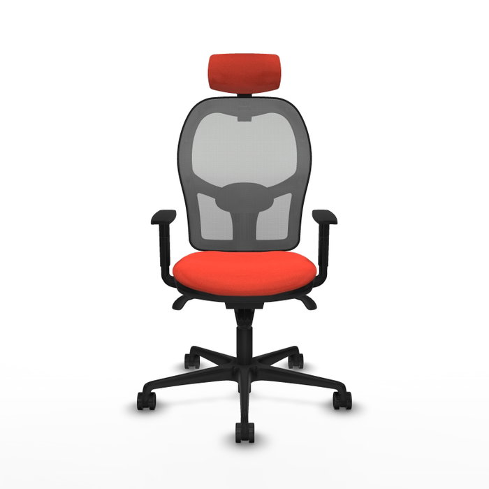 Chaise de Bureau avec Appui-tête Jorquera Piqueras y Crespo 1D036N2 Orange Foncé Chaise de Bureau avec Appui-tête Jorquera Piqueras y Crespo 1D036N2 Orange Foncé