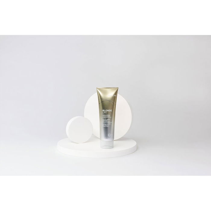 Joico BLONDE LIFE Après-shampooing Éclaircissant pour Cheveux Blonds Colorés ou Décolorés - Nutrition Intense 250 ml