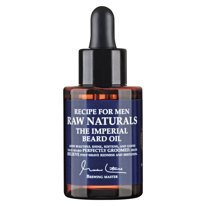 Raw Naturals The Imperial Huile à barbe 100% végan pour lisser et adoucir - Flacon de 50 ml pour hommes Raw Naturals The Imperial Huile à barbe 100% végan pour lisser et adoucir - Flacon de 50 ml pour hommes