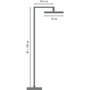 Edouard Rousseau Colonne de douche thermostatique GRAFITO - Gris anthracite
