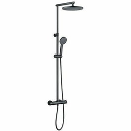 Edouard Rousseau Colonne de douche thermostatique GRAFITO - Gris anthracite