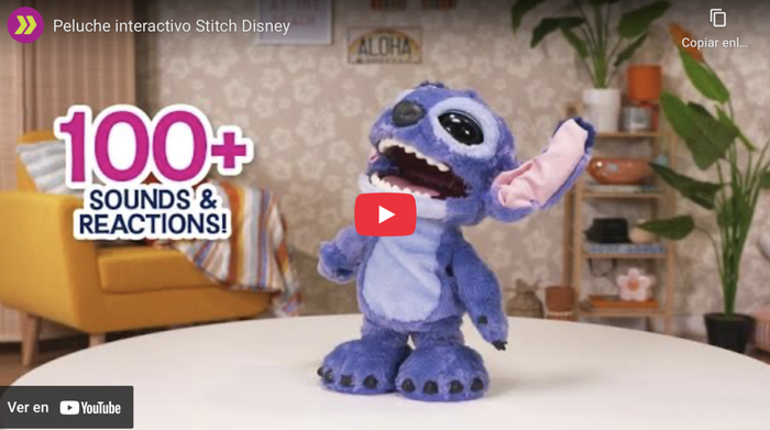 JUST PLAY Peluche Interactive Ultimate Stitch Disney 43 cm JUST PLAY Peluche Interactive Ultimate Stitch Disney 43 cm